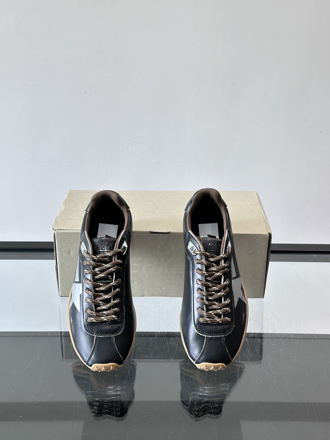 Golden Goose Black Star Low-Top Sneakers — side