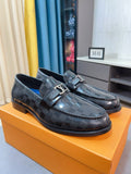 Louis Vuitton Checkerboard Buckle Loafers — hero