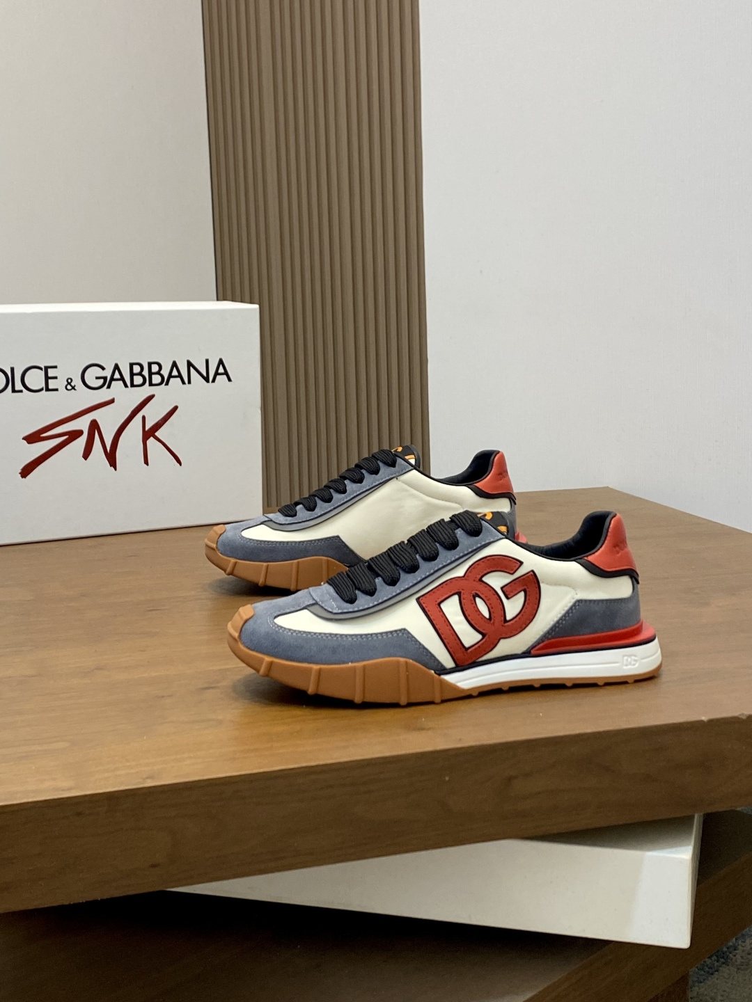 Dolce & Gabbana Layered Low-Top Sneakers — front