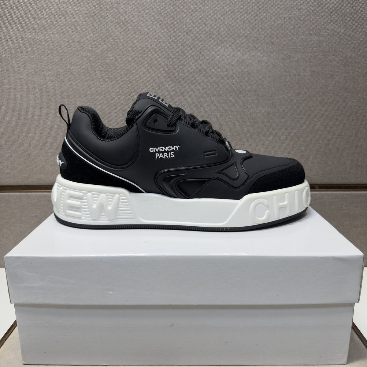 Givenchy Layered Panel Sneakers — front