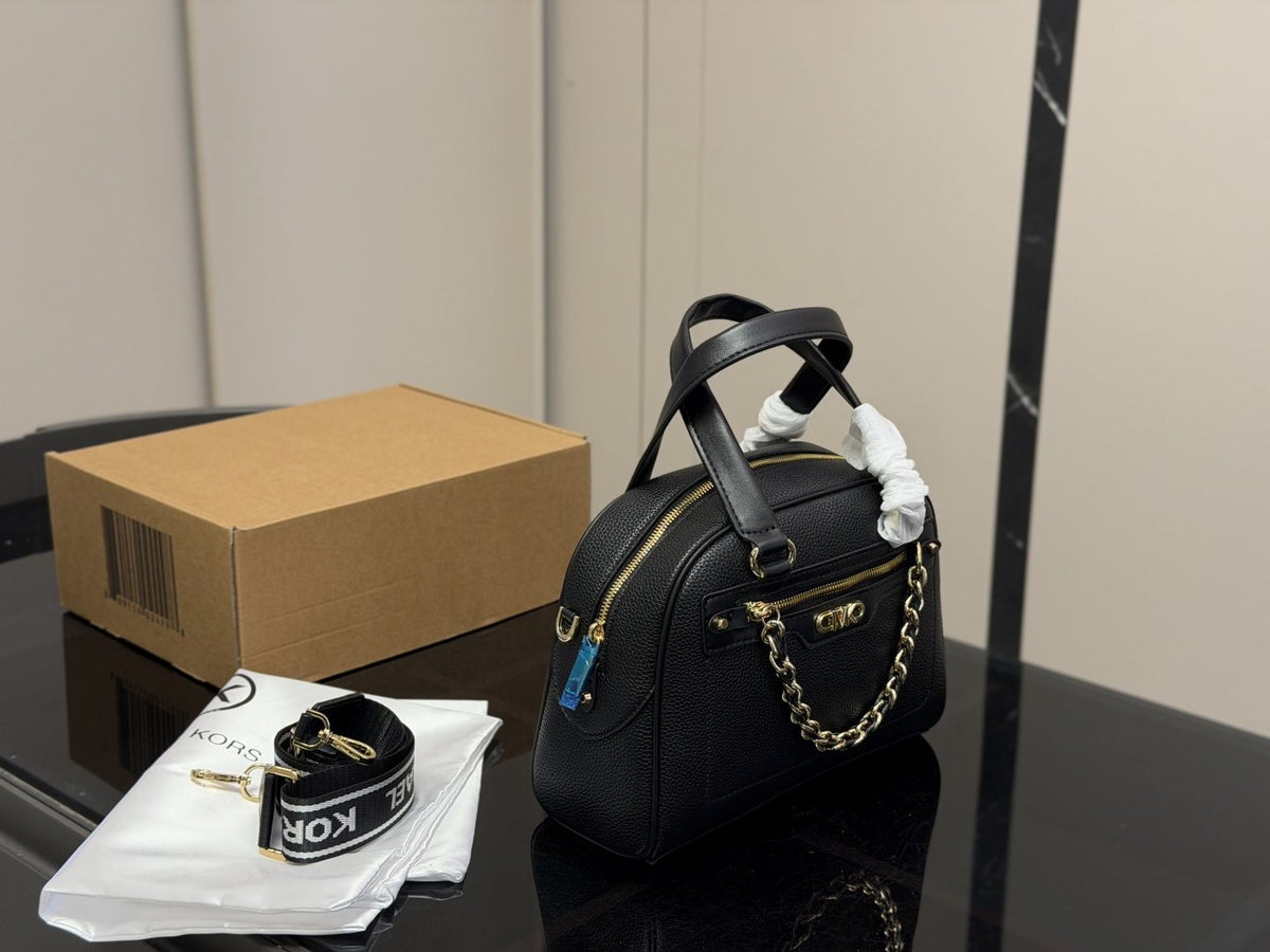 Michael Kors Chain-Accent Pillow Bag — front
