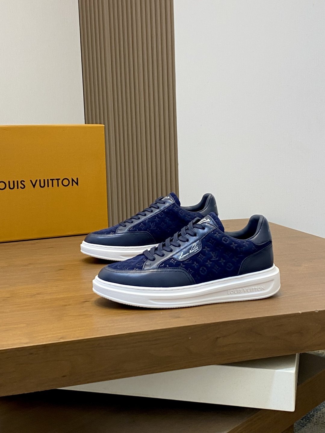 Louis Vuitton Monogram Low-Top Sneakers — front