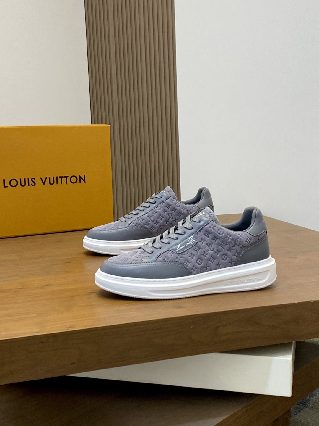 Louis Vuitton Monogram Low-Top Sneakers — front