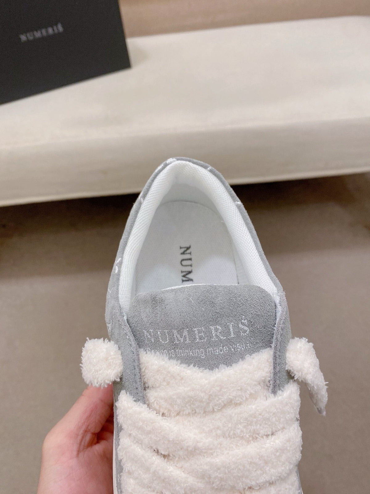 Numeris Suede Low-Top Sneakers — front