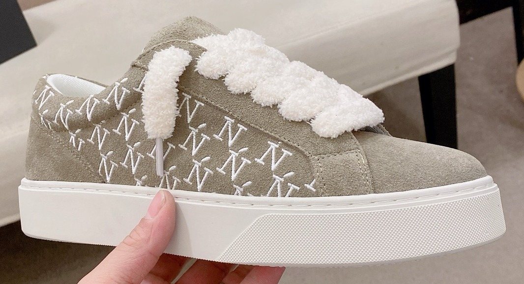 Numeris Suede Low-Top Sneakers — front