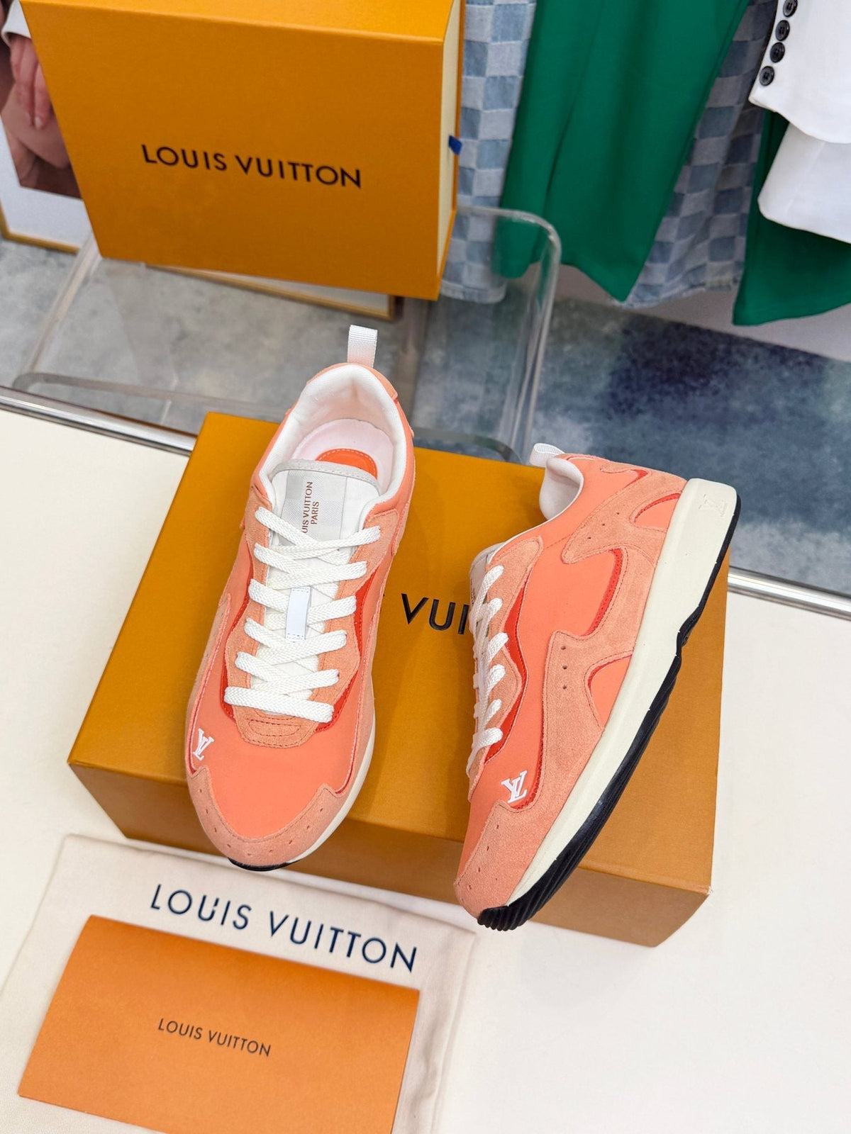 Louis Vuitton Drop 300 Low-Top Sneakers — front