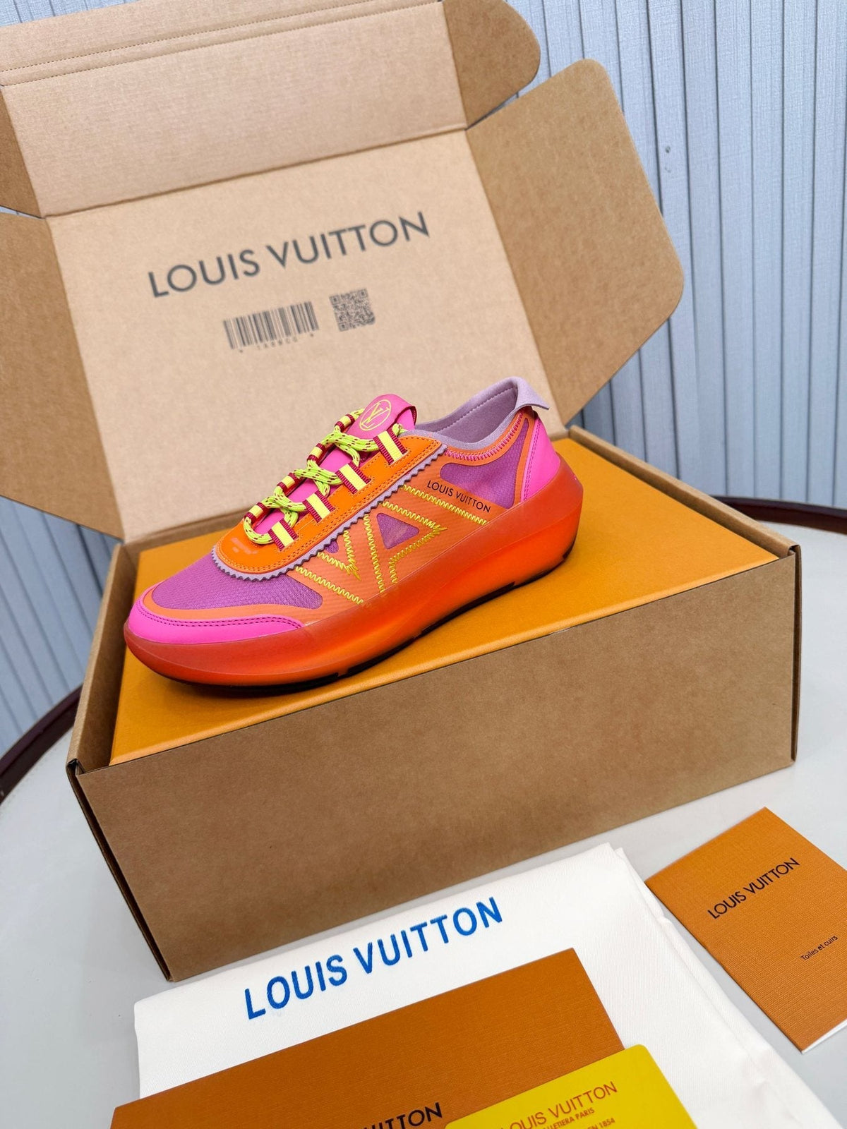 Louis Vuitton Sprint Mesh Sneakers — front