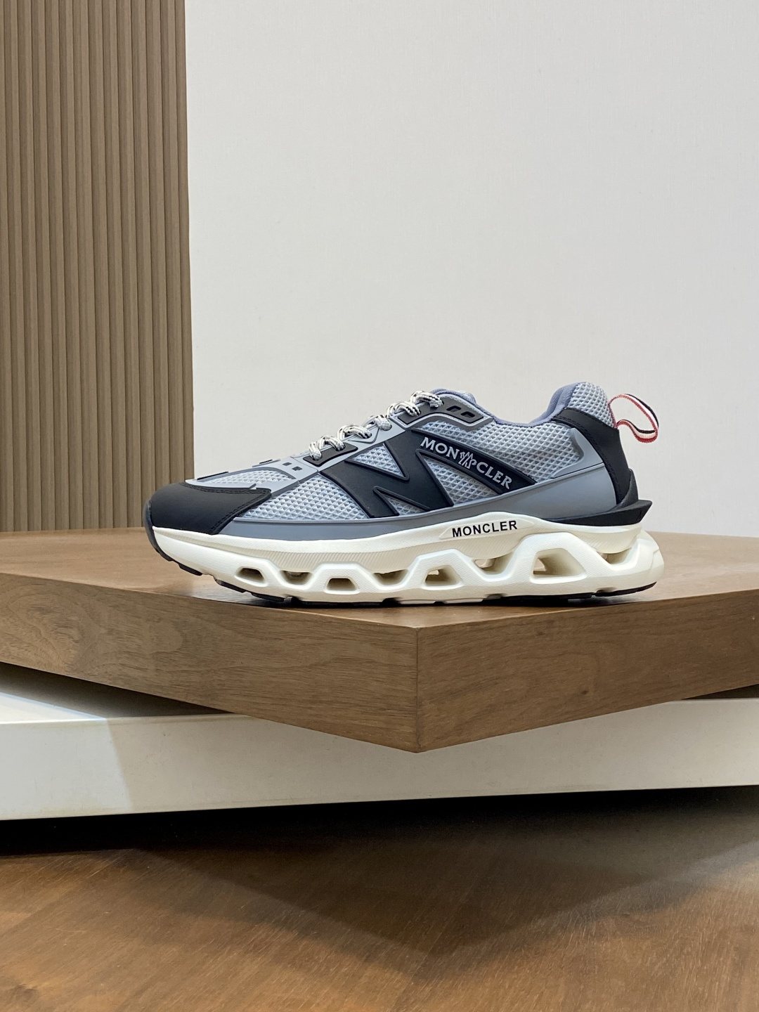 Moncler Mesh Panel Sneakers — front