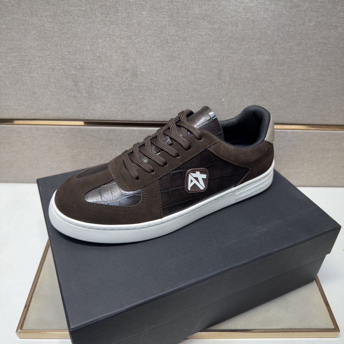 Armani Exchange Low-Top Sneakers — side