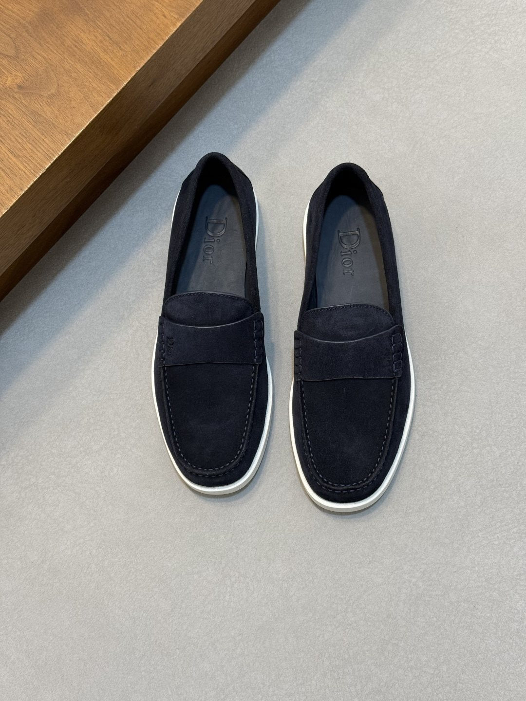 Dior Men's Slip-On Loafers — front