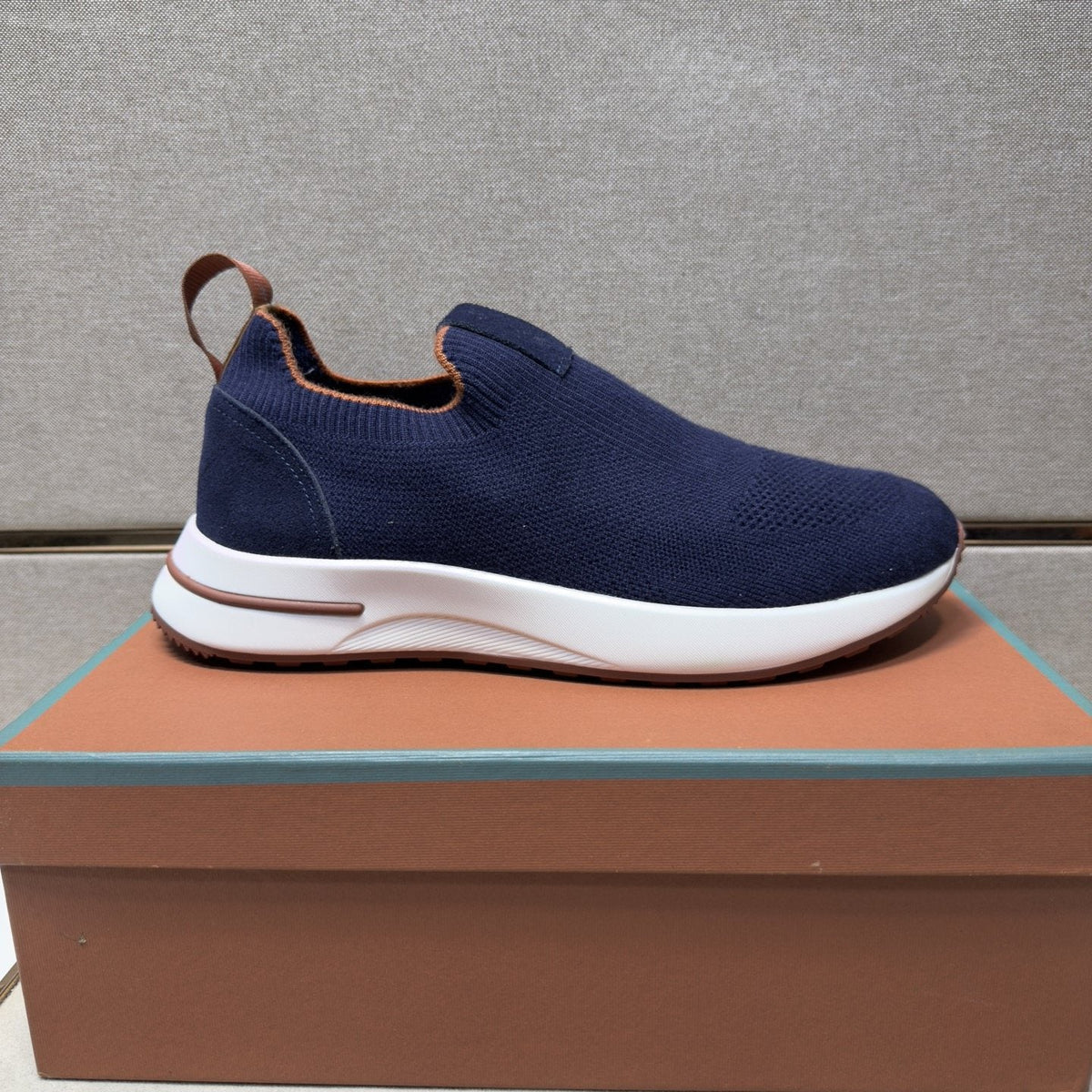 Men’s Textured Slip-On Sneakers — front