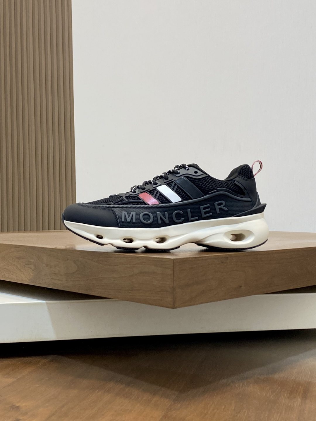 Moncler Mesh Panel Sneakers — front
