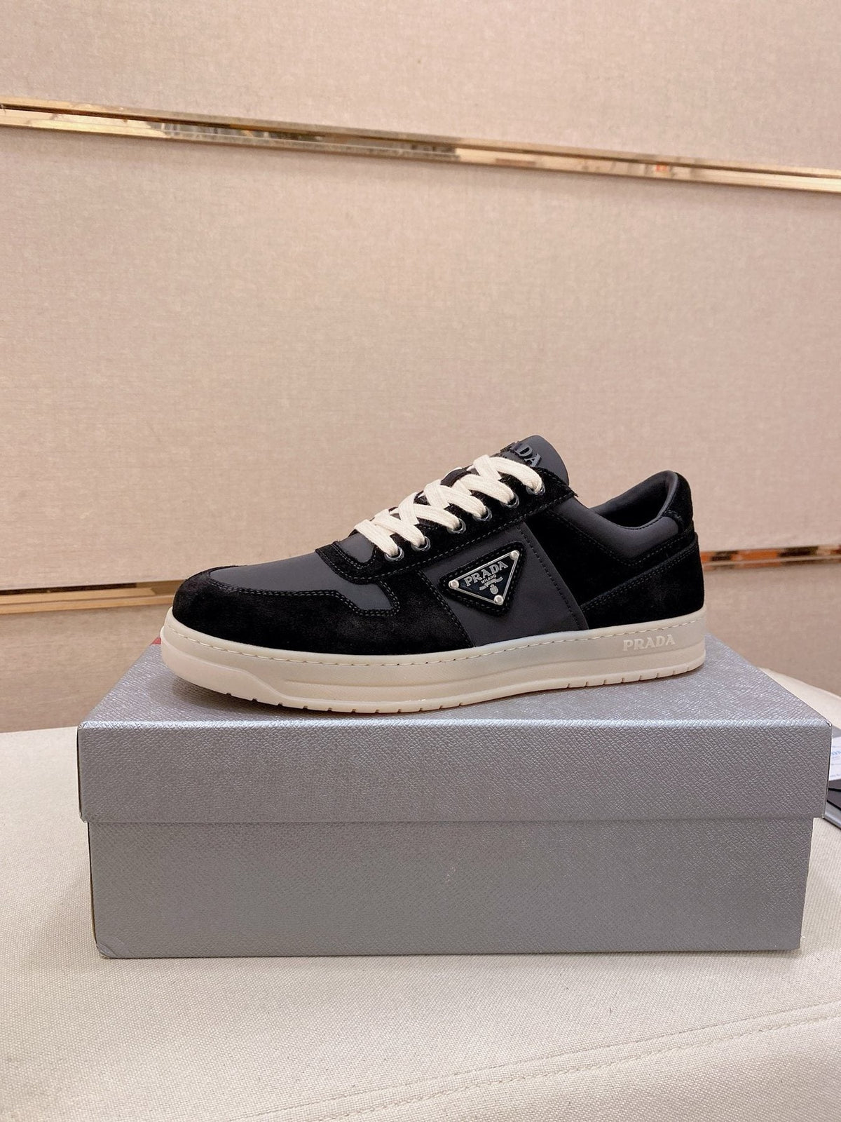Prada Panel Low-Top Sneakers — front