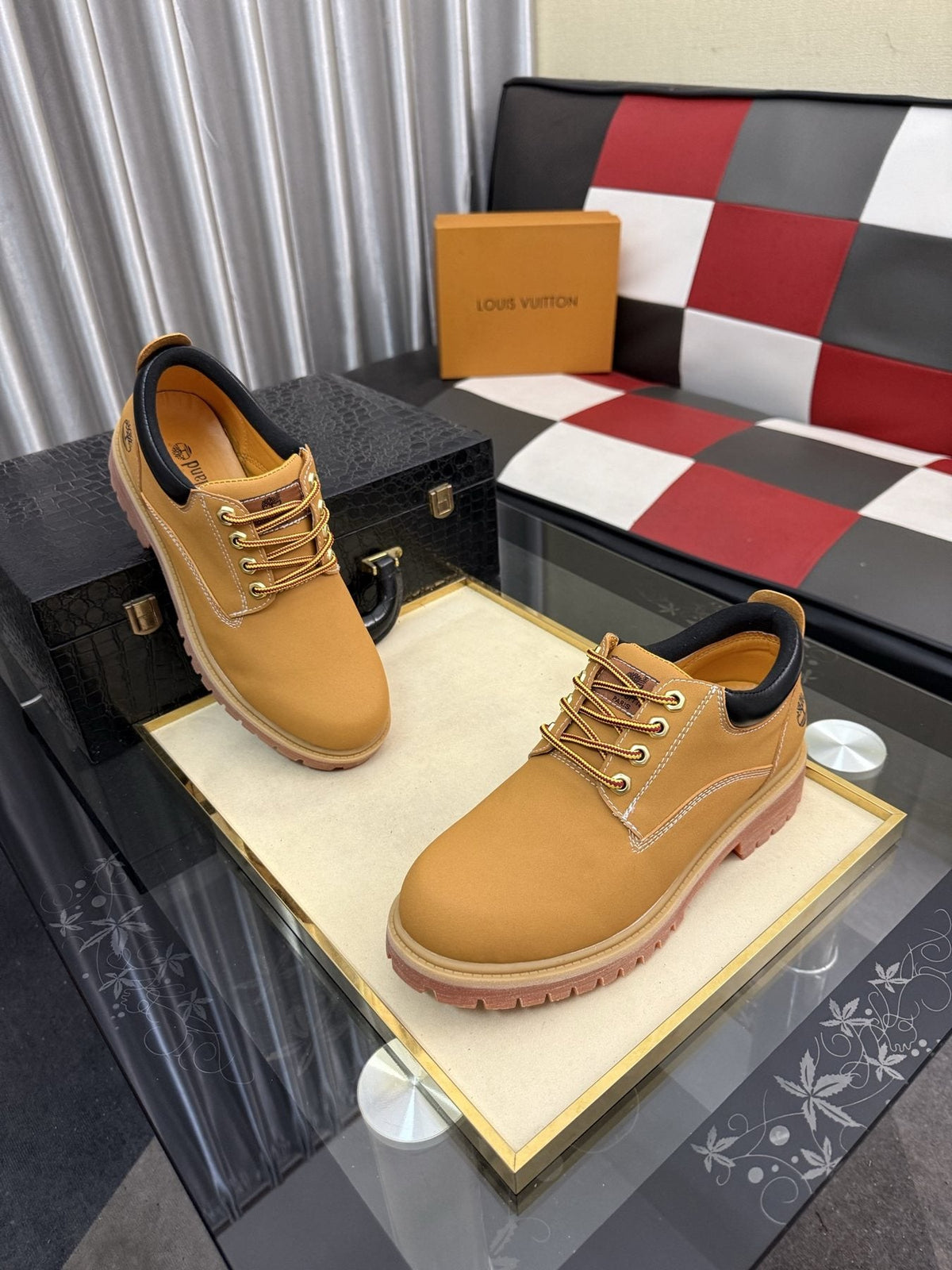 Timberland Lug Sole Lace-Up Shoes — front