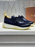 Loro Piana Mesh Lace-Up Sneakers — front