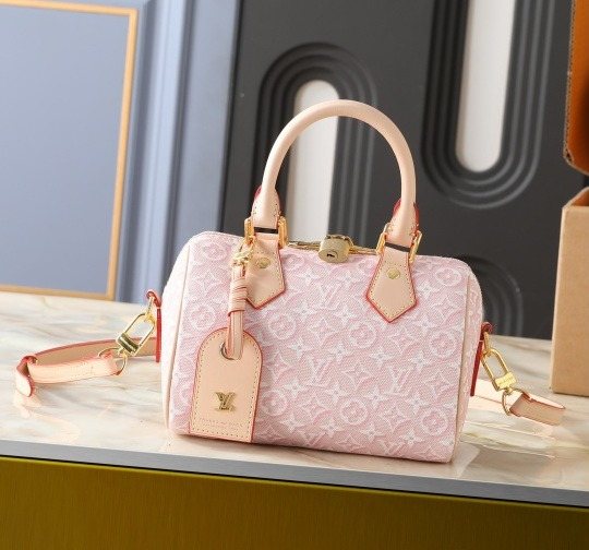 Louis Vuitton Speedy Bandoulière 20 Monogram Satchel — front