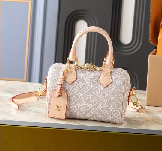 Louis Vuitton Speedy Bandoulière 20 Monogram Satchel — front