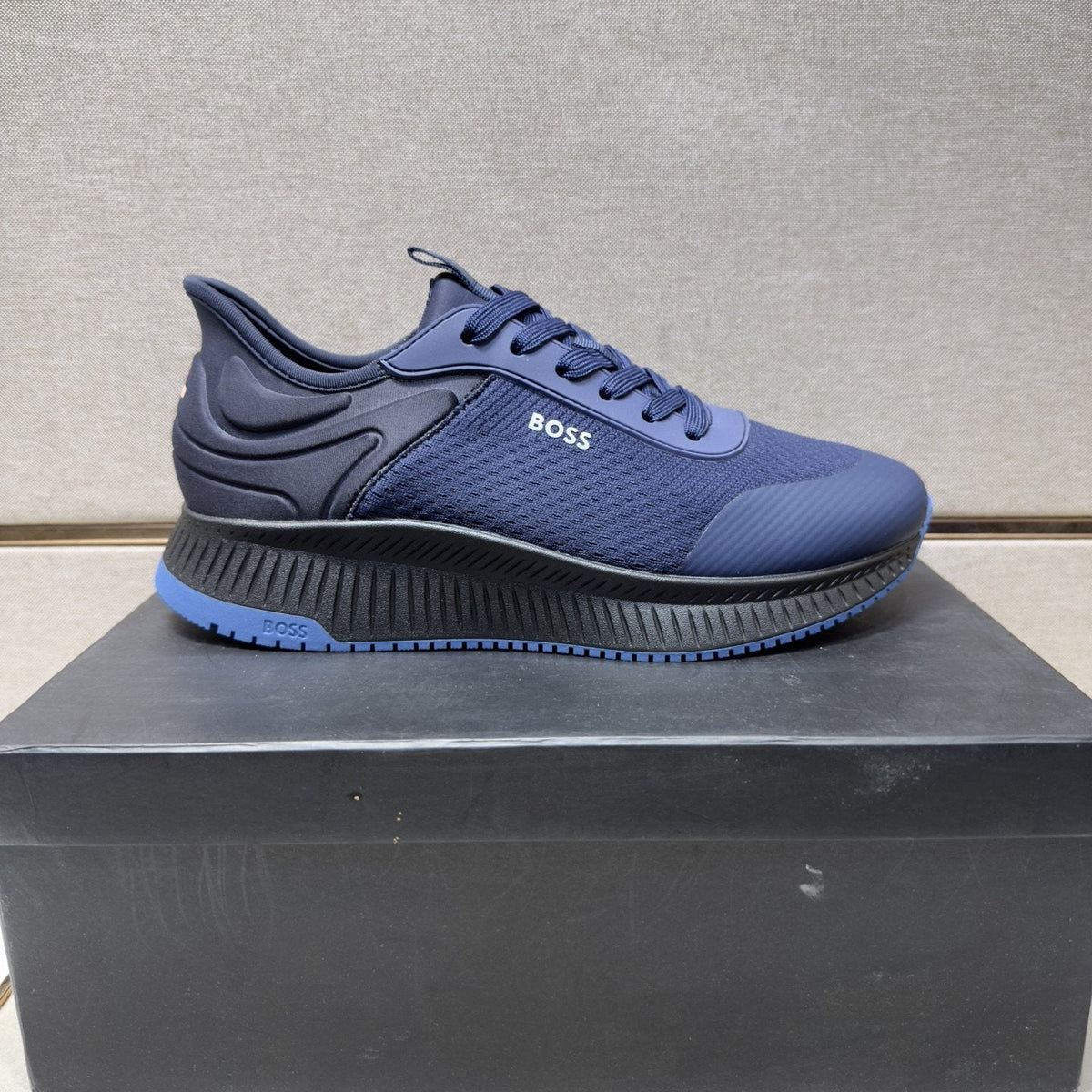 BOSS Mesh Panel Sneakers — hero