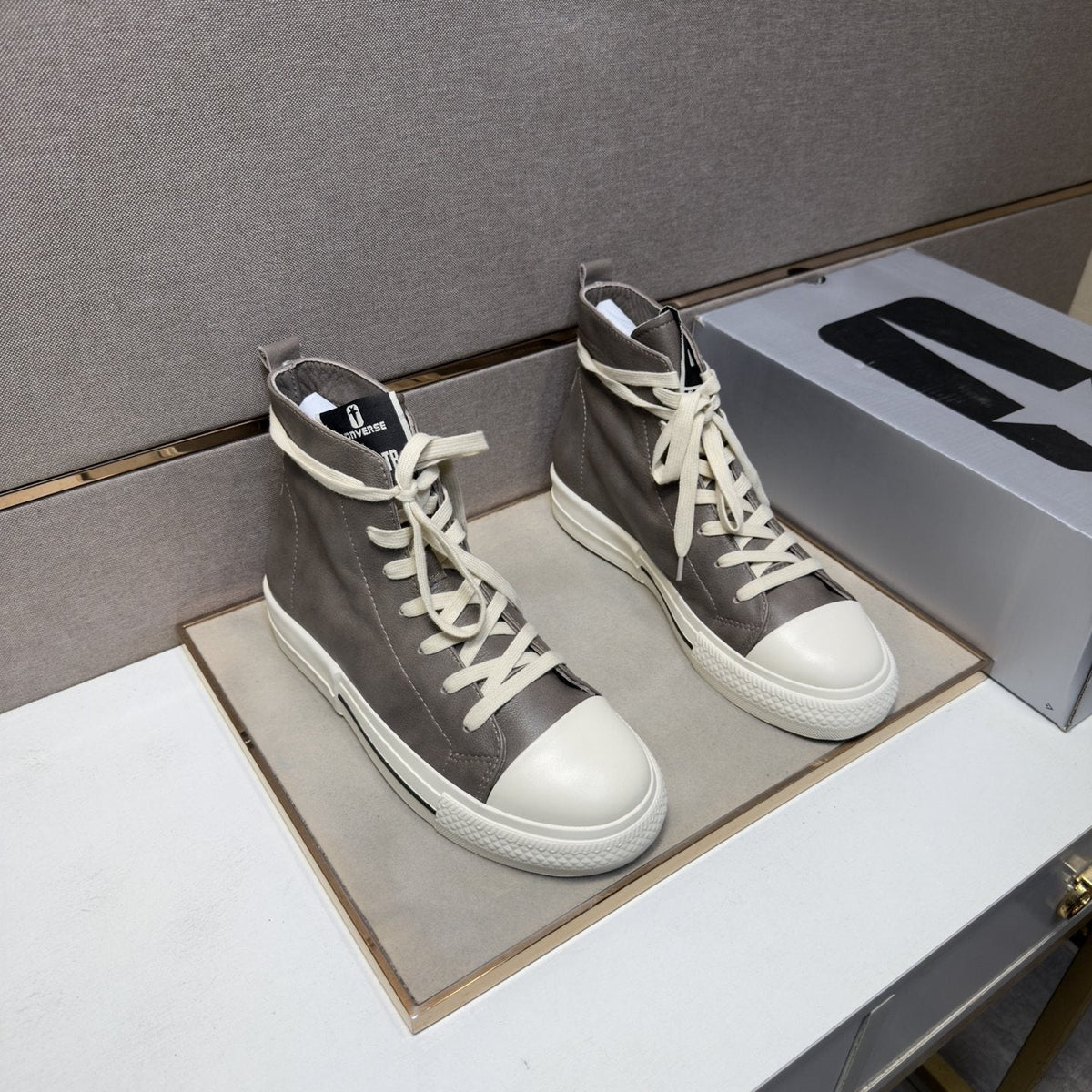 Converse Two-Tone High-Top Sneakers — front