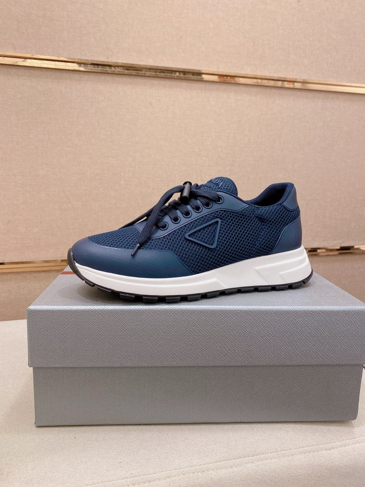 Prada Knit Low-Top Sneakers — front